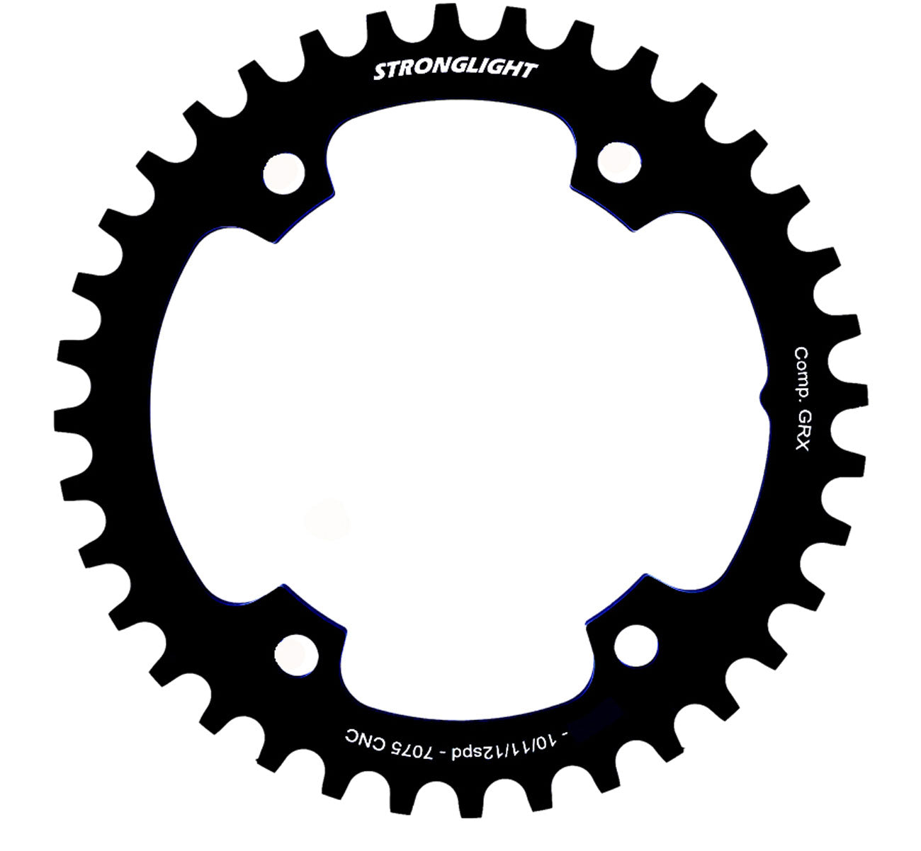 Stronglight chainring shim. grx fc-rx600 610 810 820 1x10 11 12s | ø 110 mm 44 zähne
