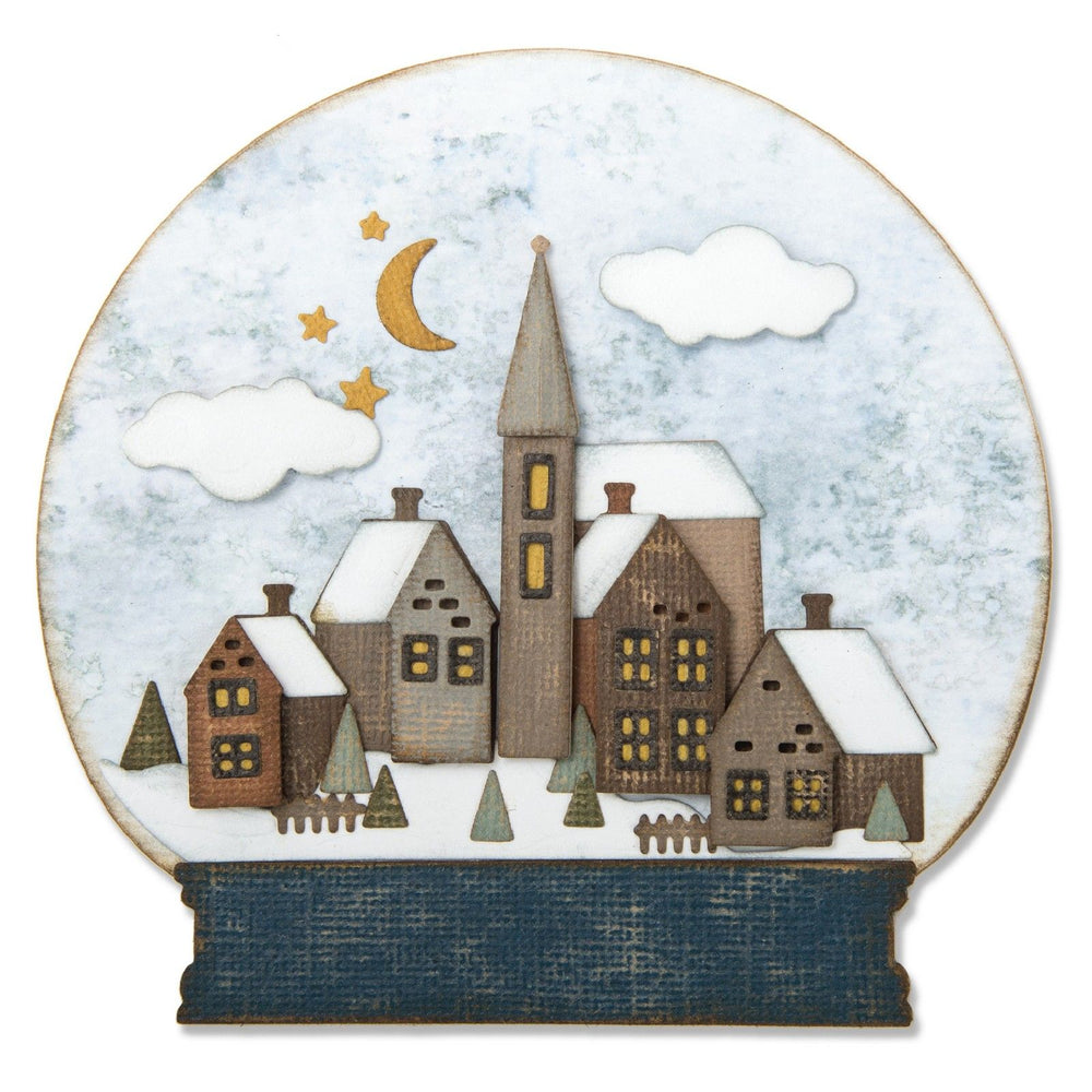 Sizzix • thinlits die set 26pcs snowglobe #2 by tim holtz