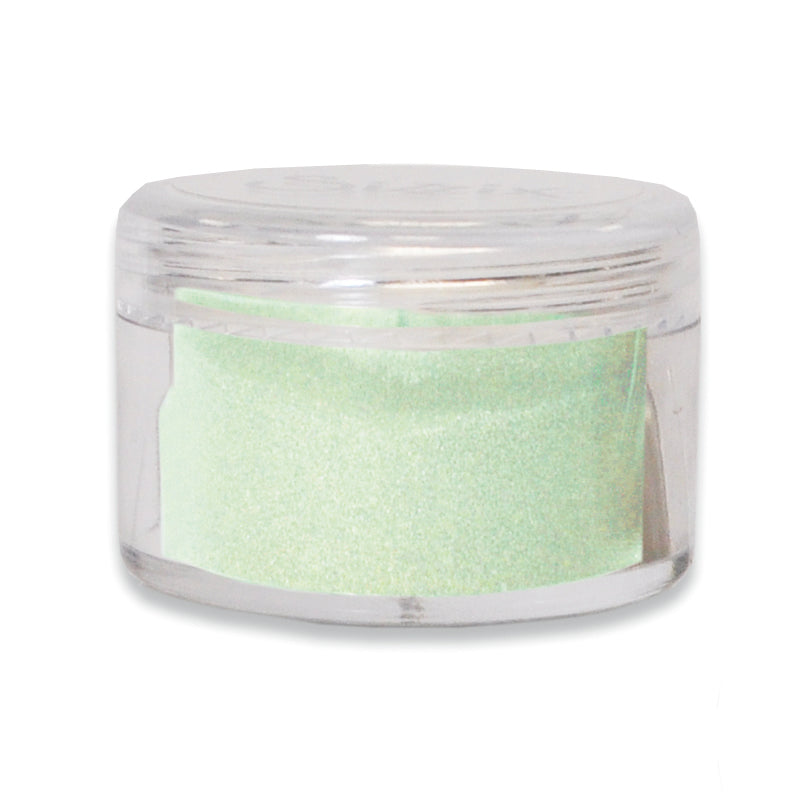 Sizzix • embossing powder opaque green tea