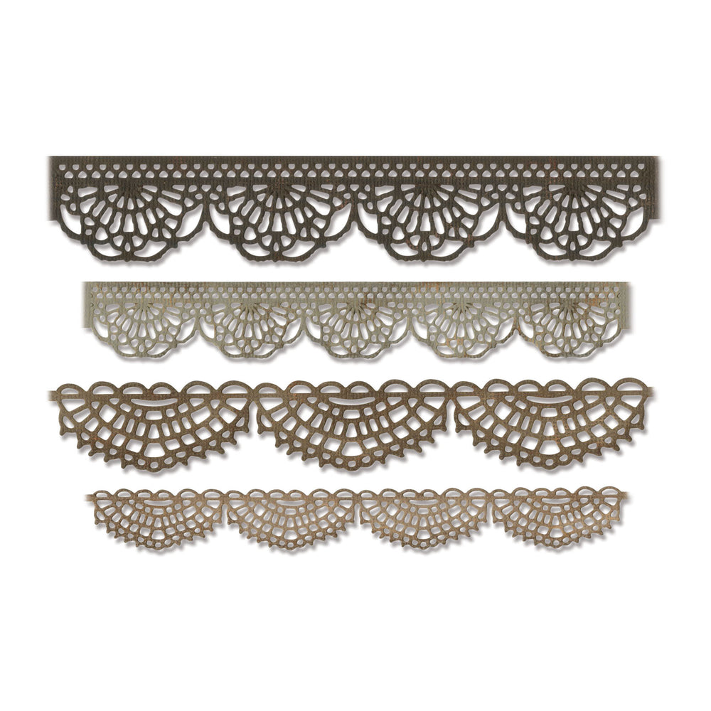 Sizzix • tim holtz thinlits die set crochet 4pcs
