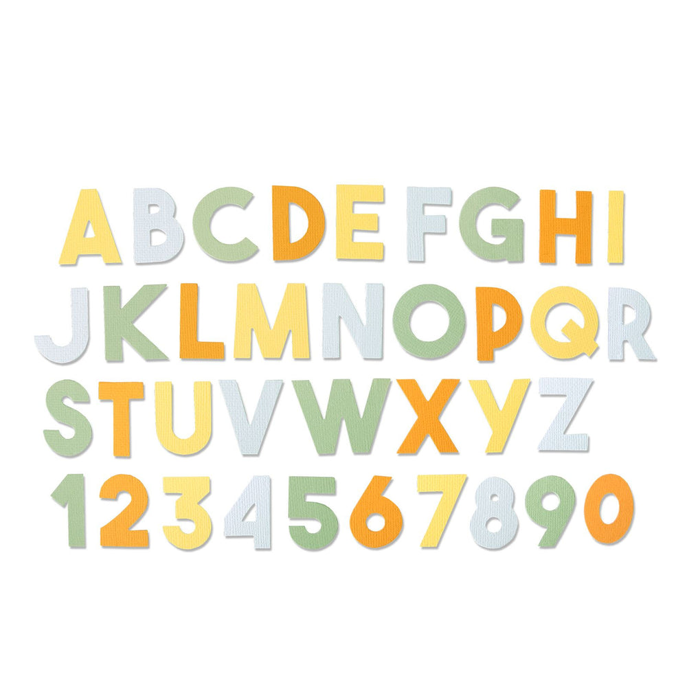 Sizzix • bigz xl die chunky alphabet
