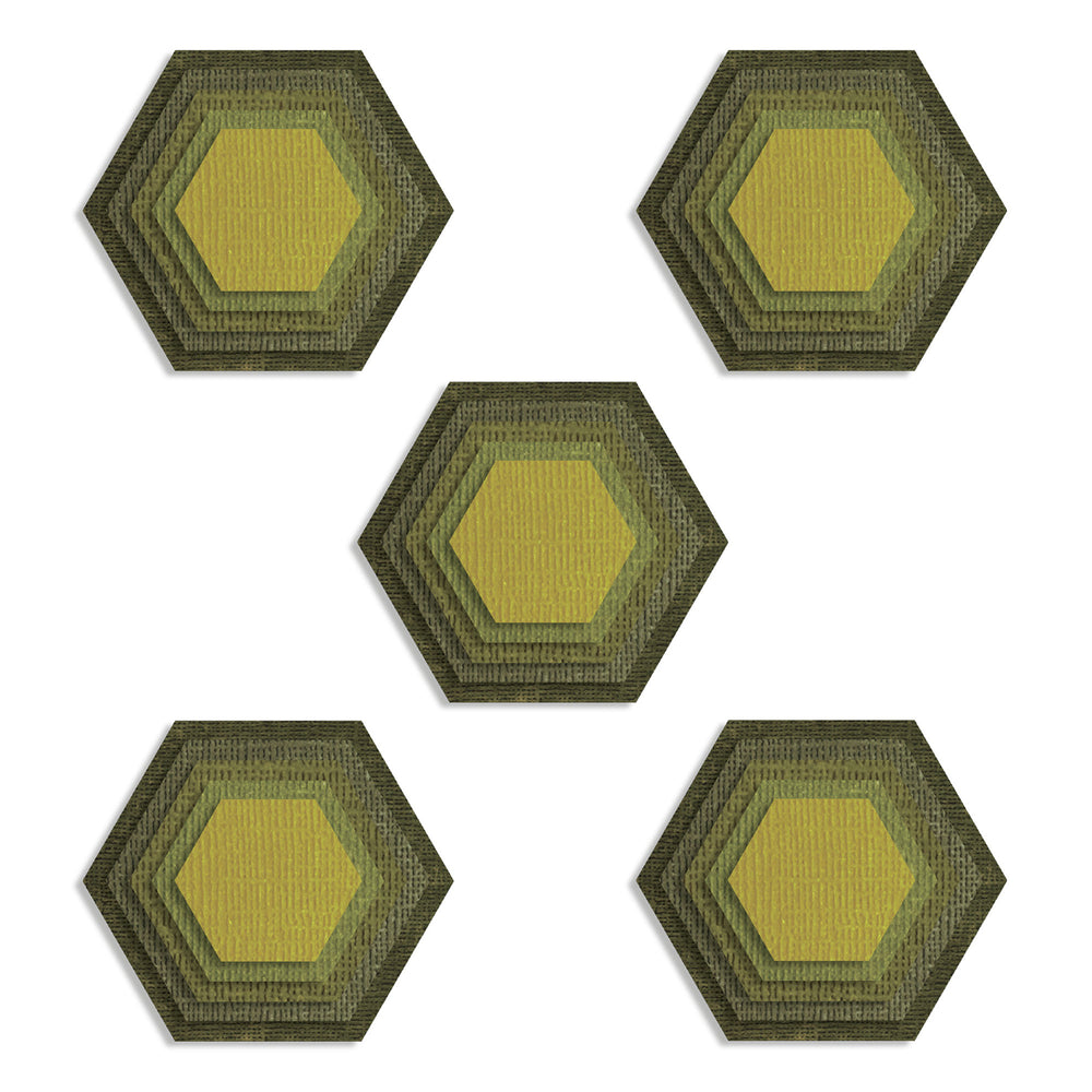 Sizzix • tim holtz thinlits die set stacked tiles