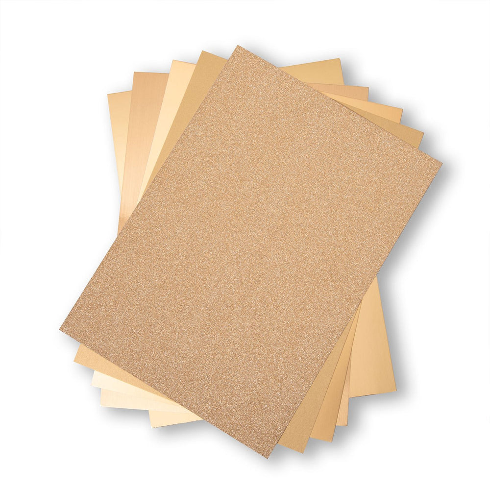 Sizzix • karton pak 20x29cm gold 50pcs