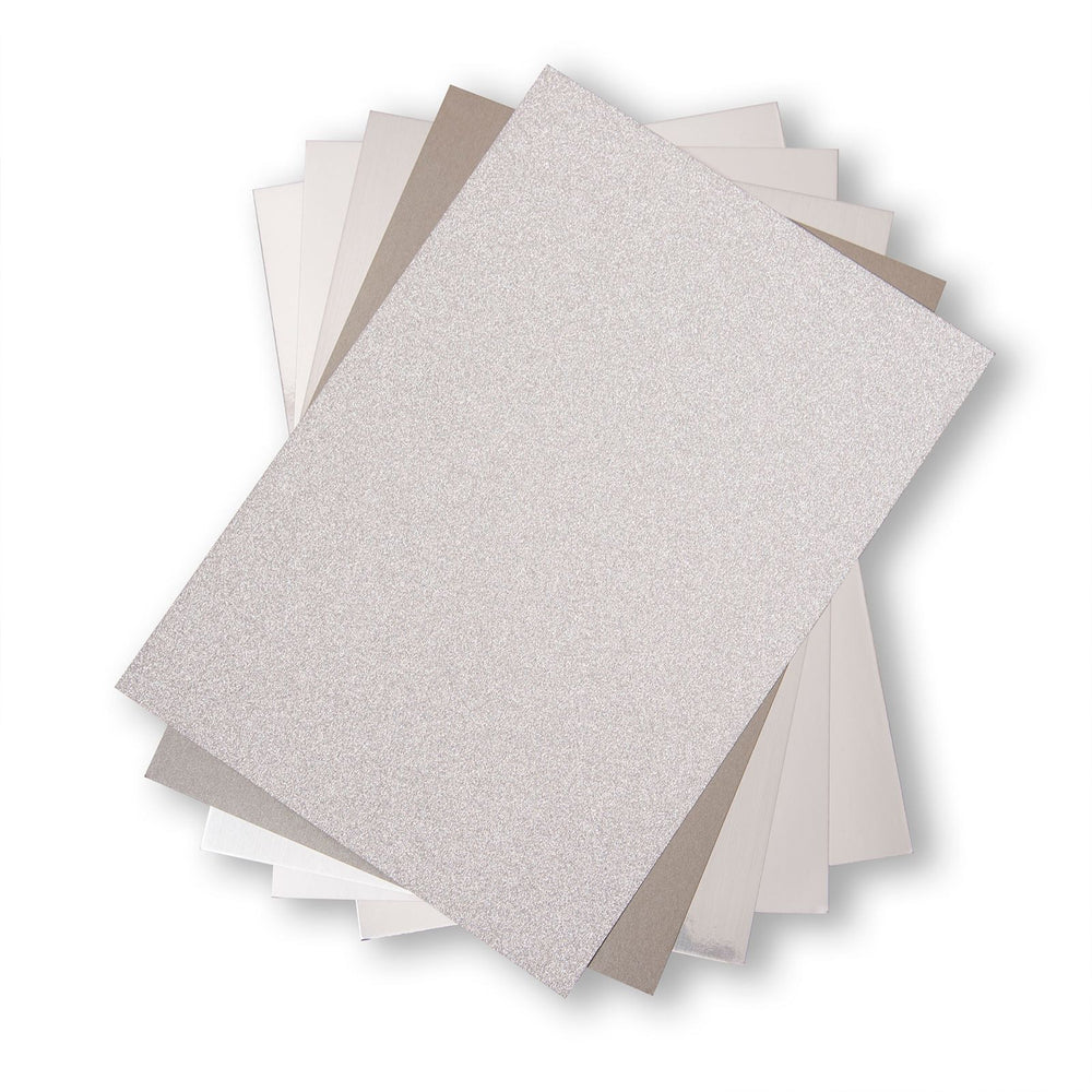 Sizzix • karton pak 20x29cm silver 50pcs