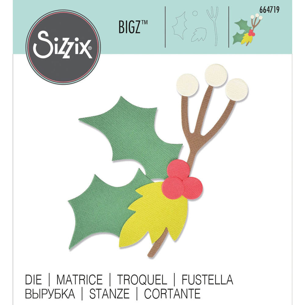 Sizzix • bigz die christmas nature