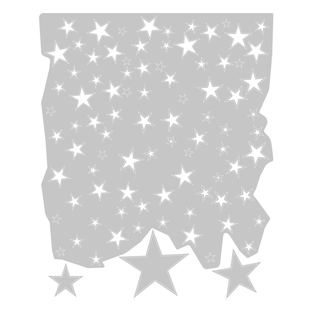 Sizzix • tim holtz thinlits die set falling stars 4pcs