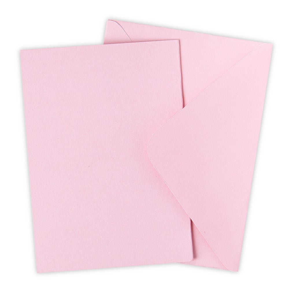 Sizzix • surfacez kaart envelop set 10 vellen ballet slipper