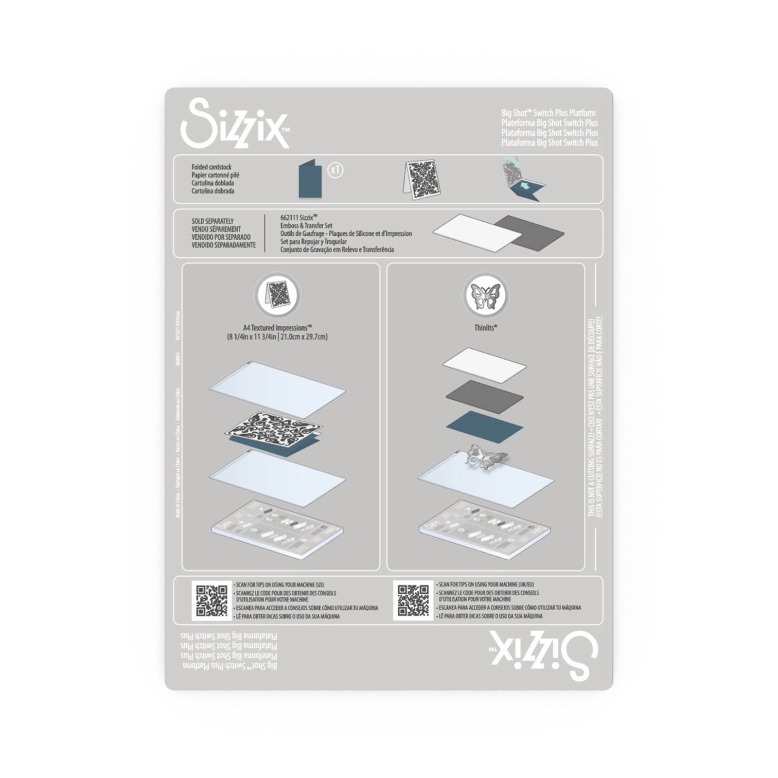 Sizzix • big shot switch plus standard platform