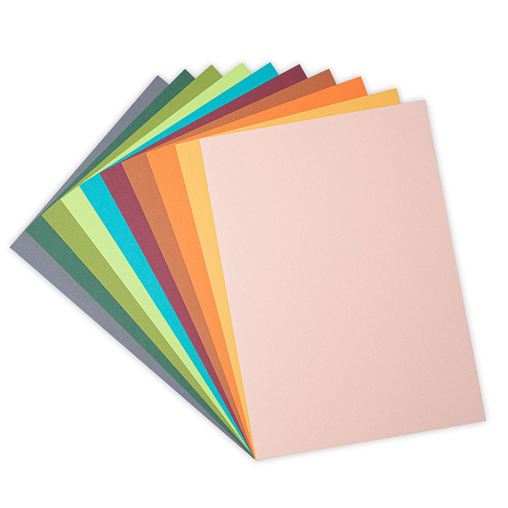 Sizzix • cardstock sheets eclectic colours a4 60pieces