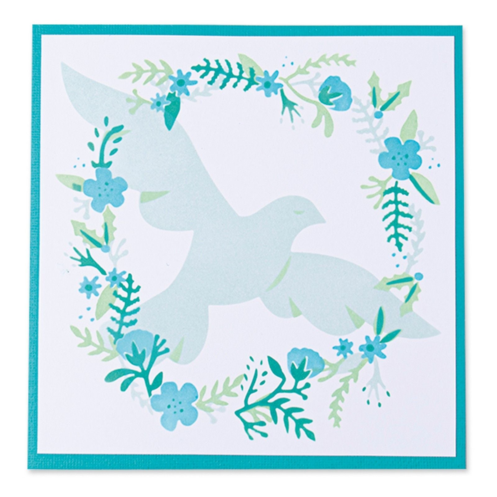 Sizzix • layered stencils dove 4stuks