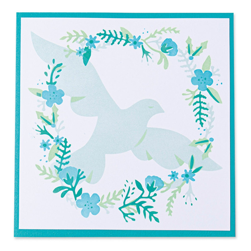 Sizzix • layered stencils dove 4stuks