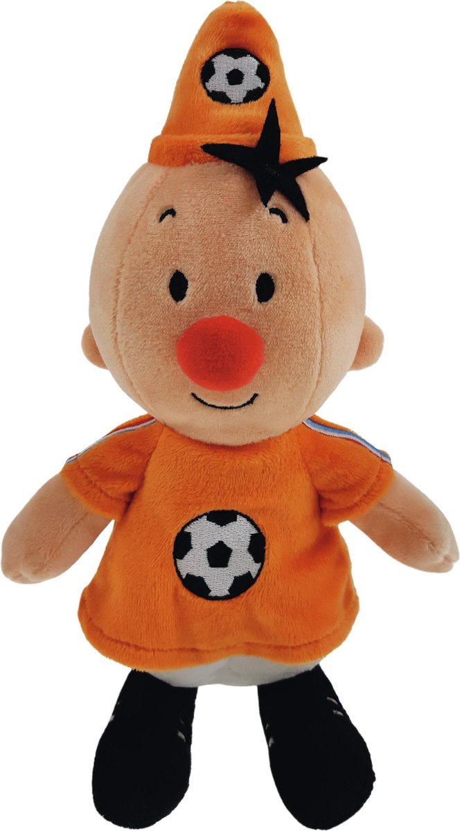 Bumba - knuffel - pluche knuffel - 20 cm - voetballer nederland