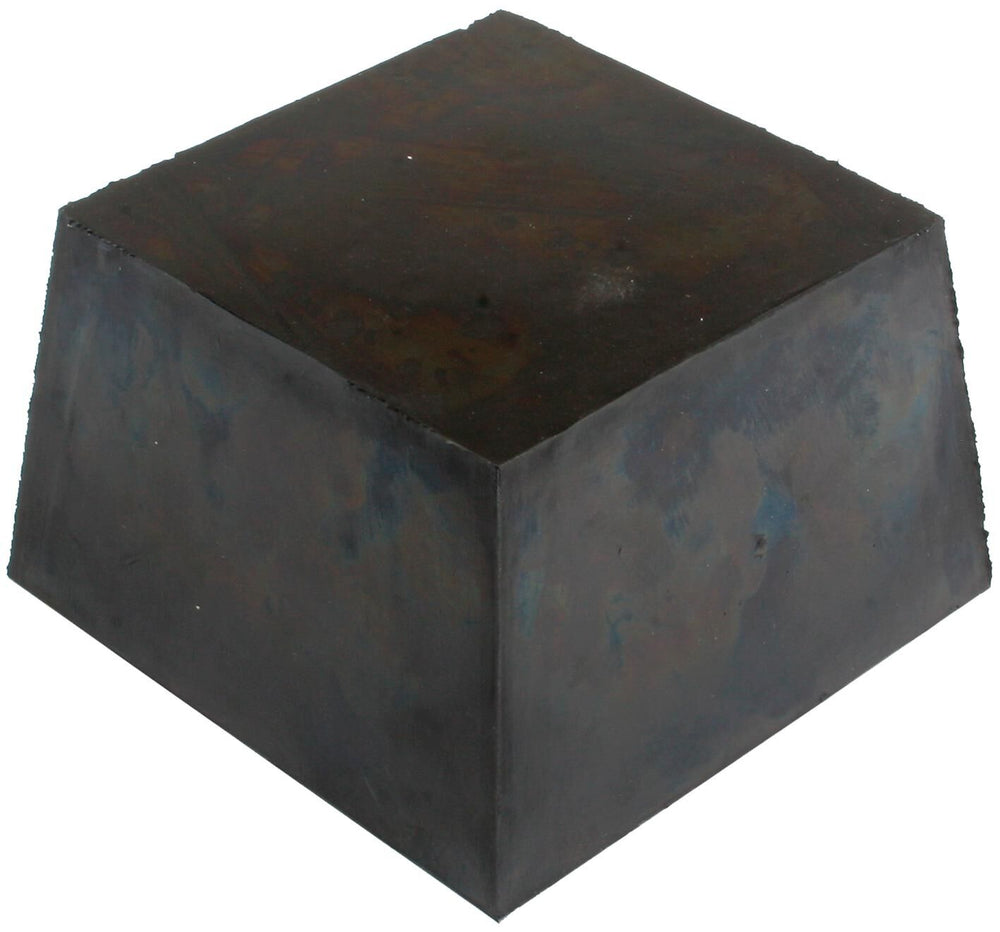 Busching rubber blok rubber block 120x120x75mm uni for lifting platforms