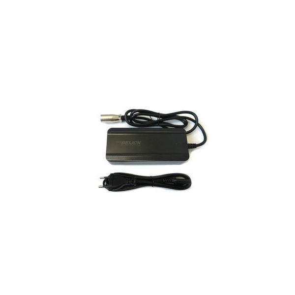 Van beijck acculader xlr 4-pins neutrik - o.a. quick - 36 volt 2 ah