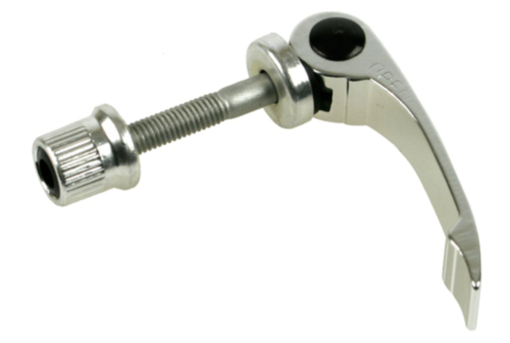 Aluminium zadelpen snelspanhendel M6 x 55 mm -