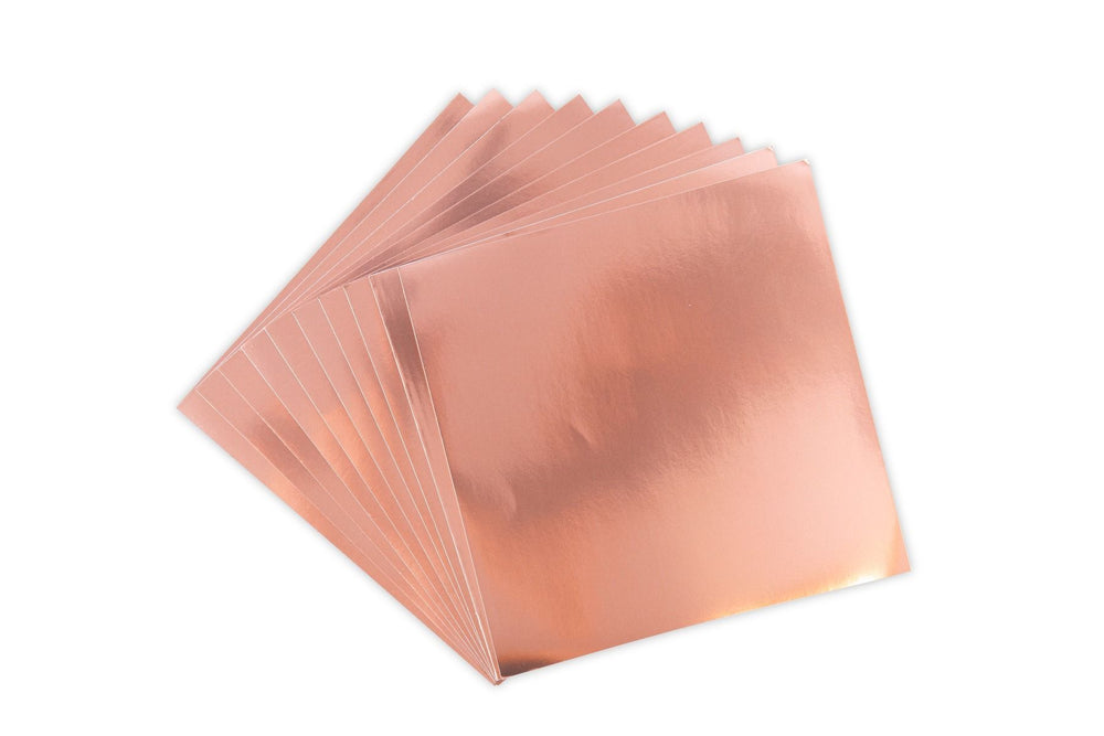 Sizzix • surfacez aluminium vellen 10stuks rose gold