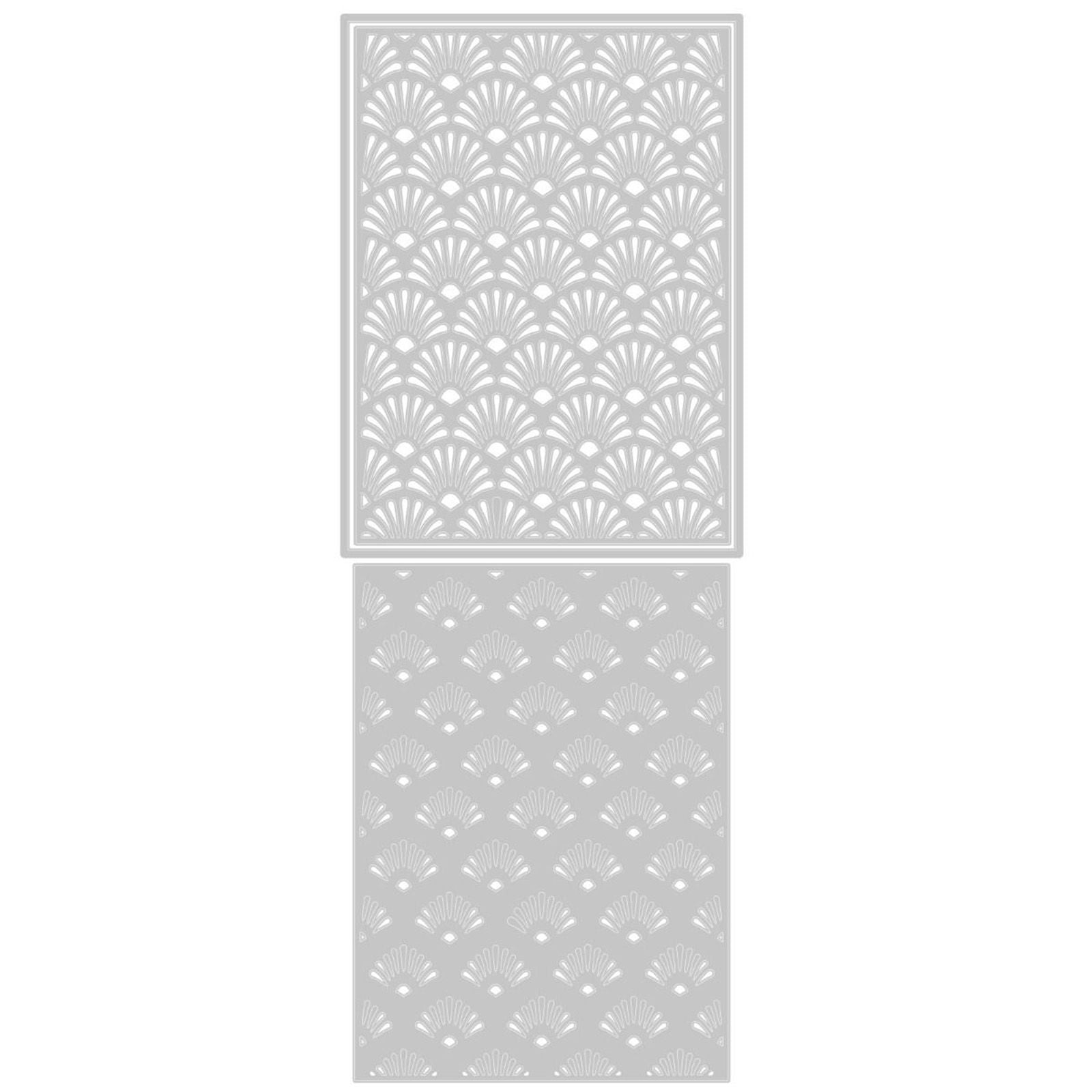 Sizzix • thinlits die set 3pk layered geo shells