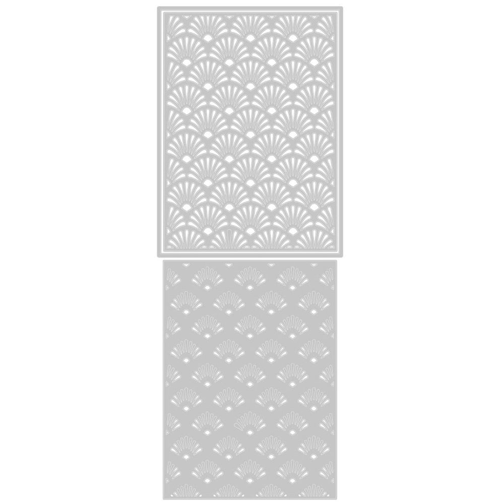 Sizzix • thinlits die set 3pk layered geo shells