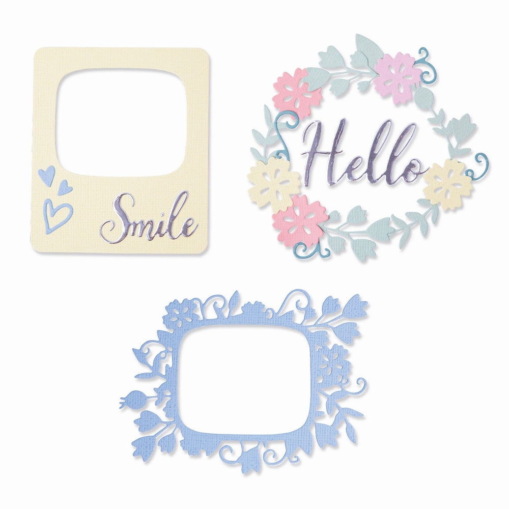 Sizzix • thinlits snijmal rounded picture frames