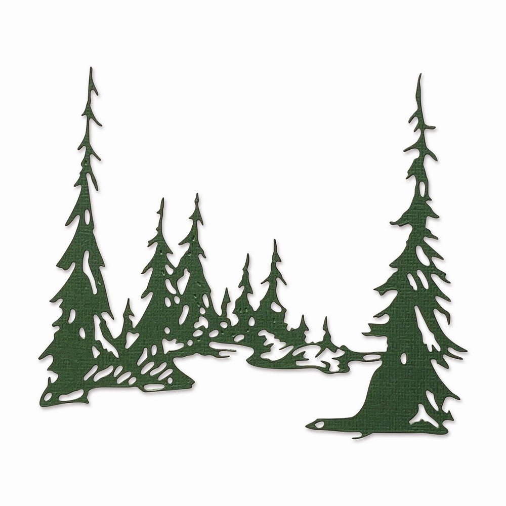 Sizzix • tim holtz thinlits die tall pines
