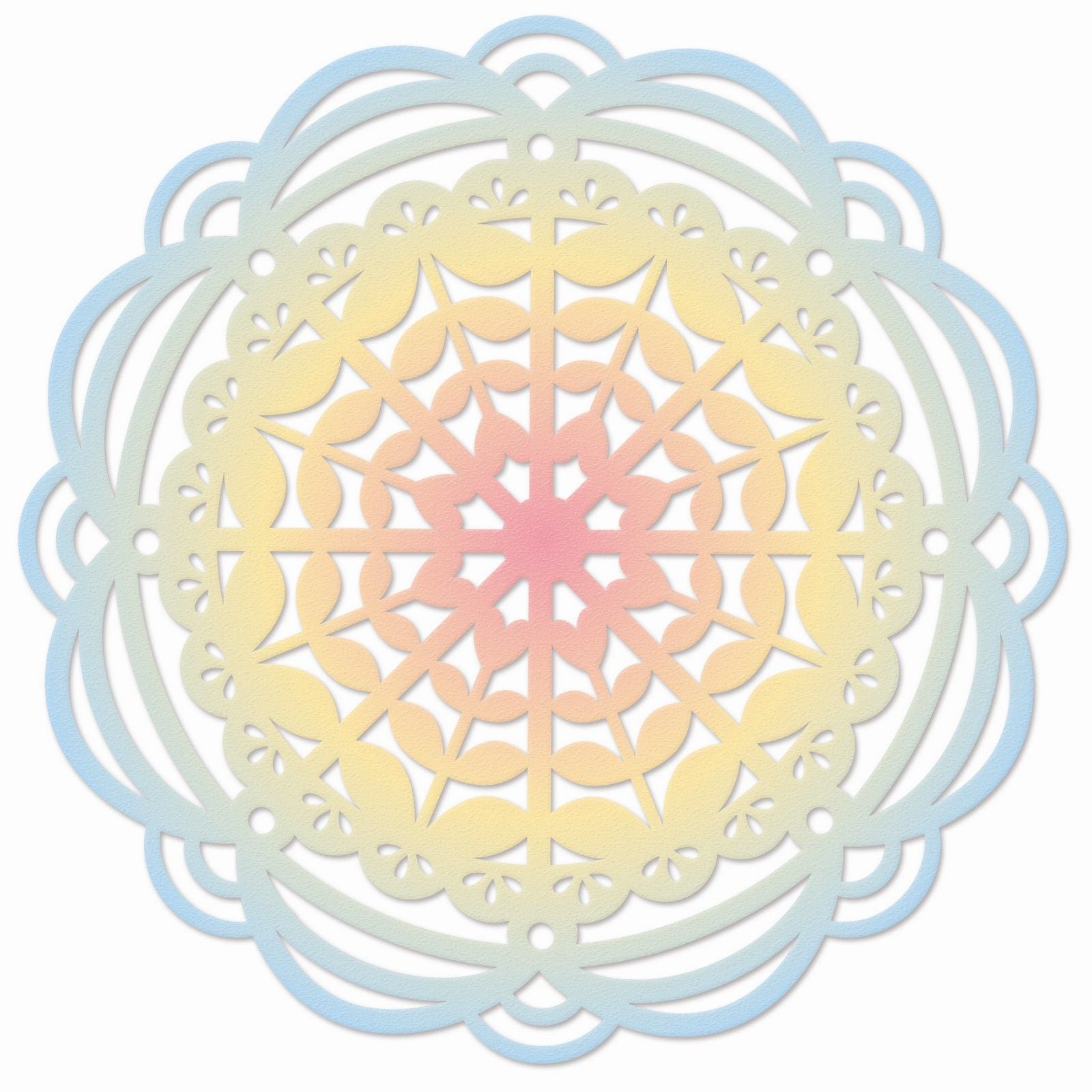 Sizzix • thinlits snijmal heart mandala
