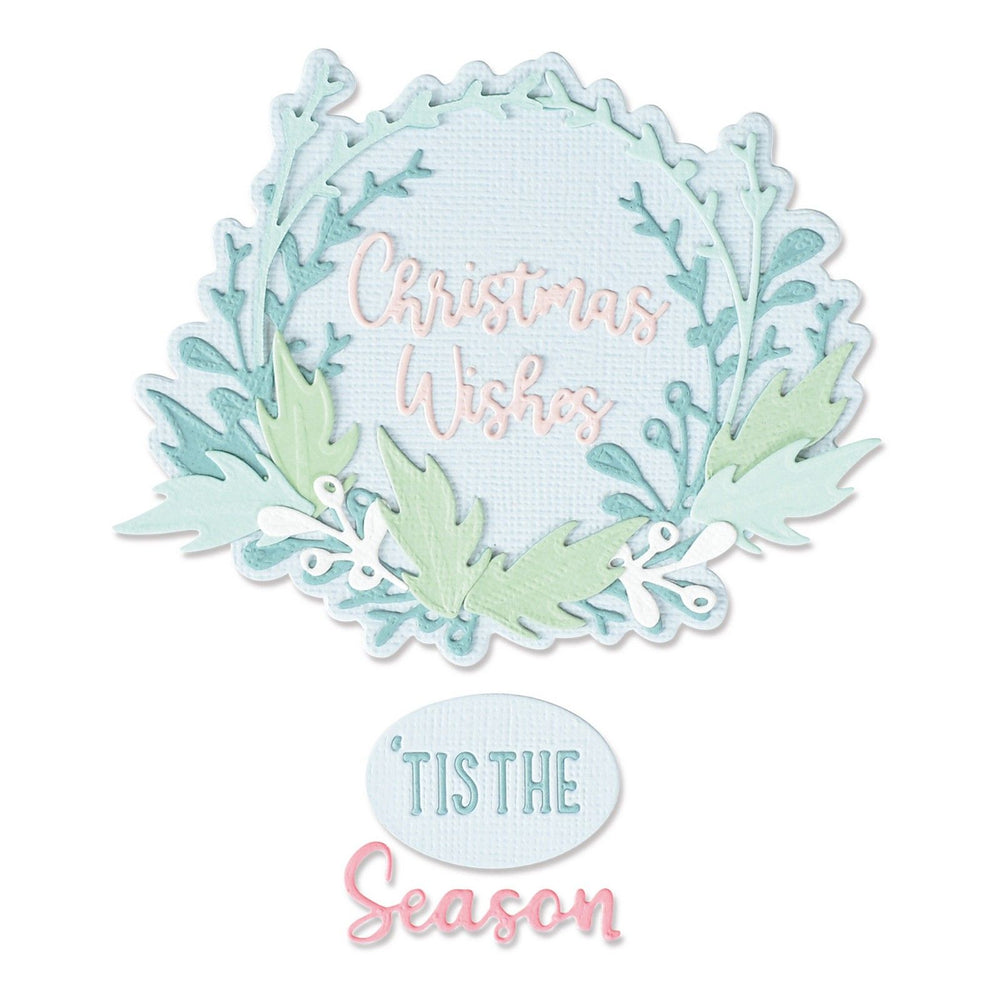 Sizzix • thinlits snijmallen detailed wreath