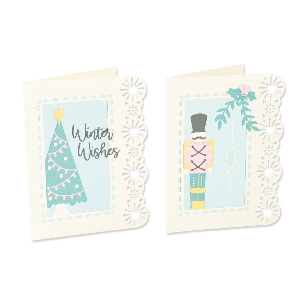 Sizzix • thinlits snijmallen nutcracker card base