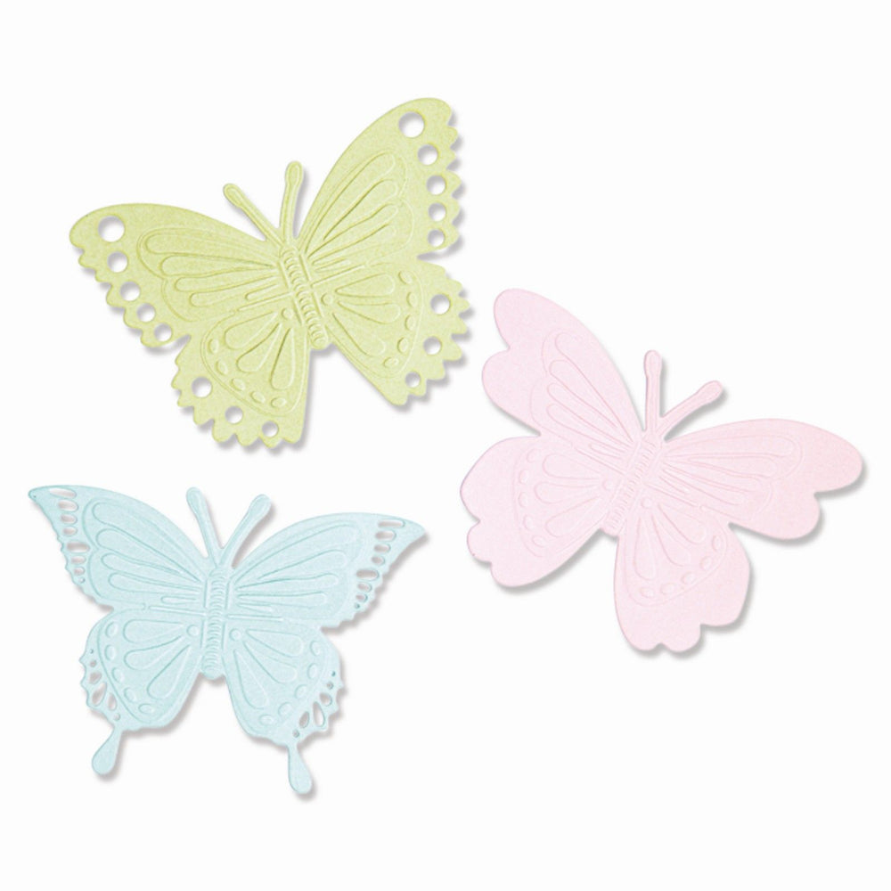 Sizzix • switchlits embossing folder detailed butterflies