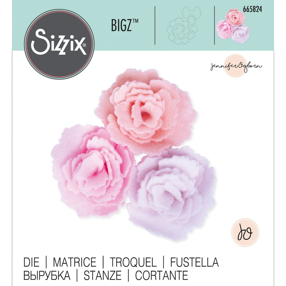 Sizzix • bigz die cabbage rose