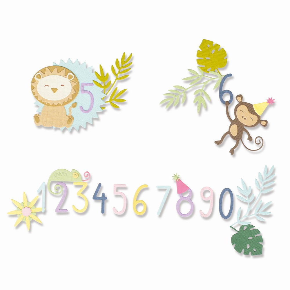 Sizzix • thinlits die set jungle fun 11pieces