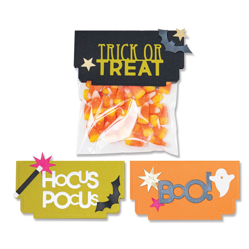 Sizzix • thinlits die set halloween toppers