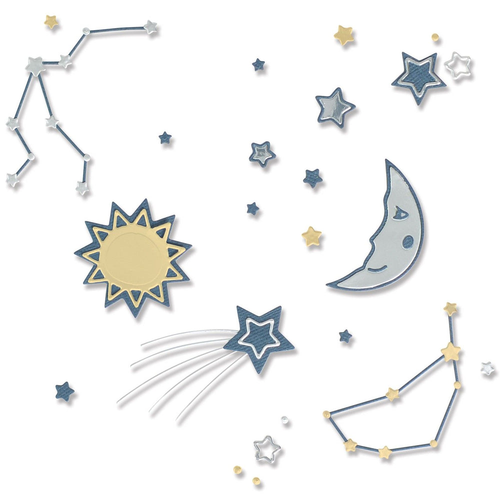 Sizzix • thinlits die set night light