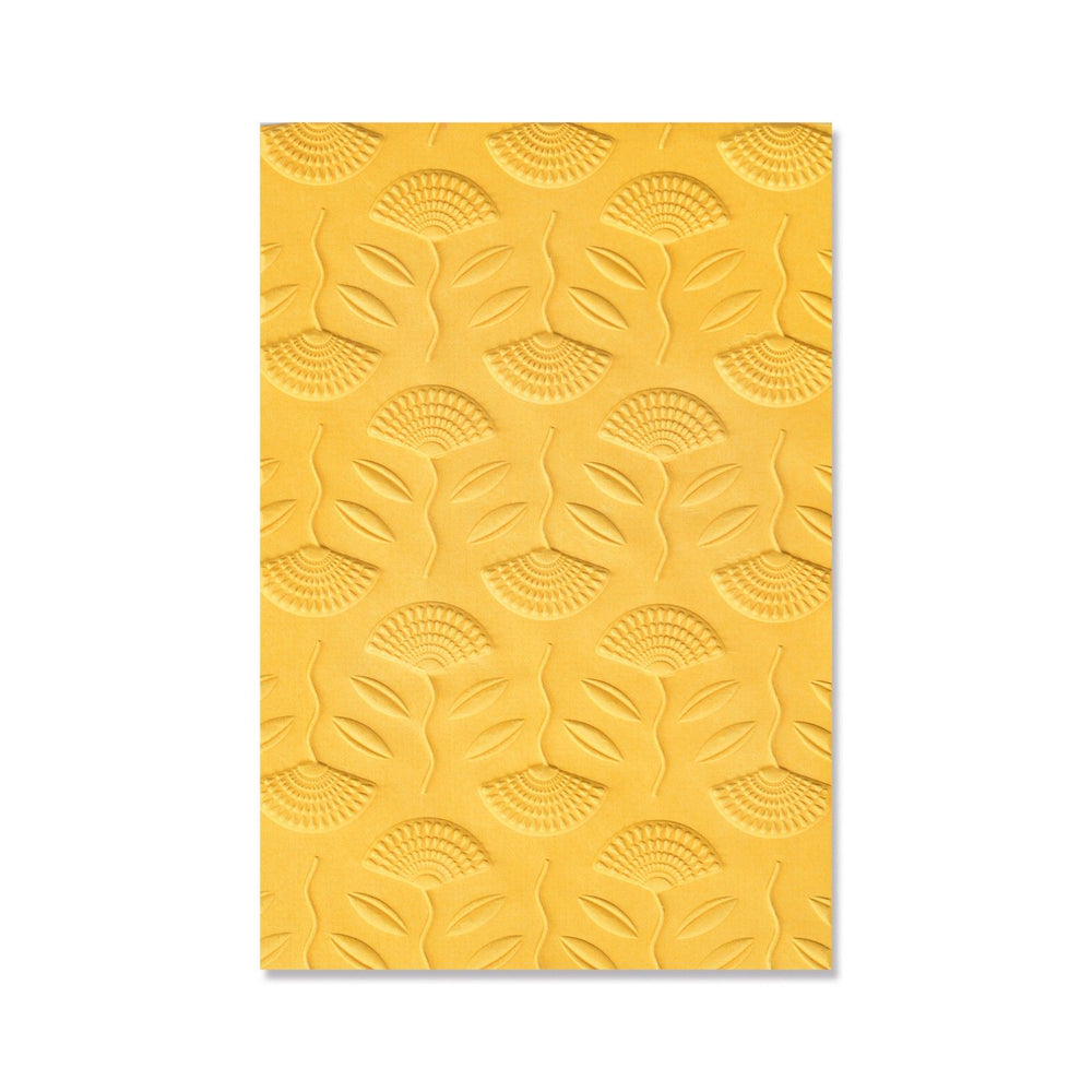 Sizzix • 3-d textured impressions embossing folder quirky florals