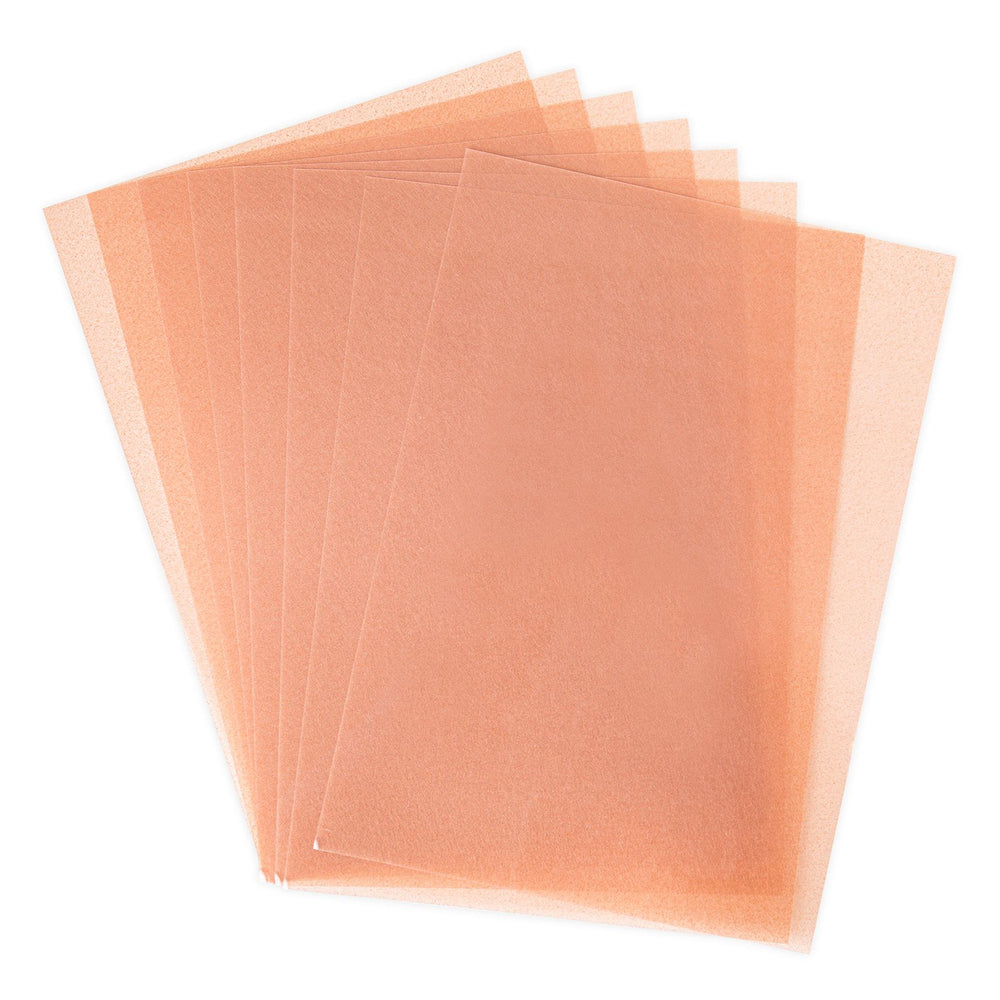 Sizzix • surfacez metallic shrink plastic rose gold