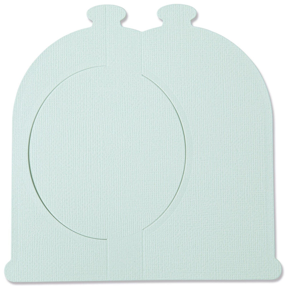 Sizzix • thinlits die set card, bell jar by jen long