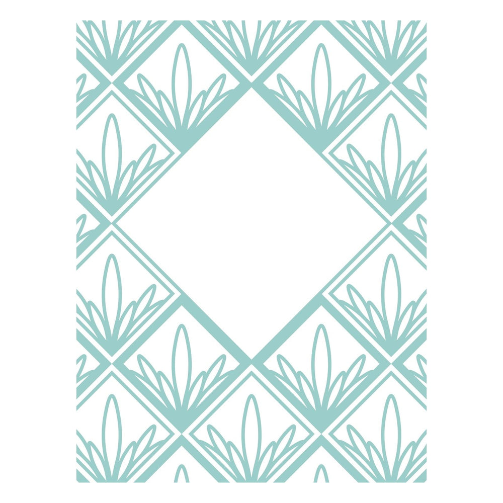 Sizzix • 3-d impresslits embossing folder ornate frame