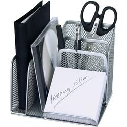 Pennenbakje accessoirebakje wedo office zilver