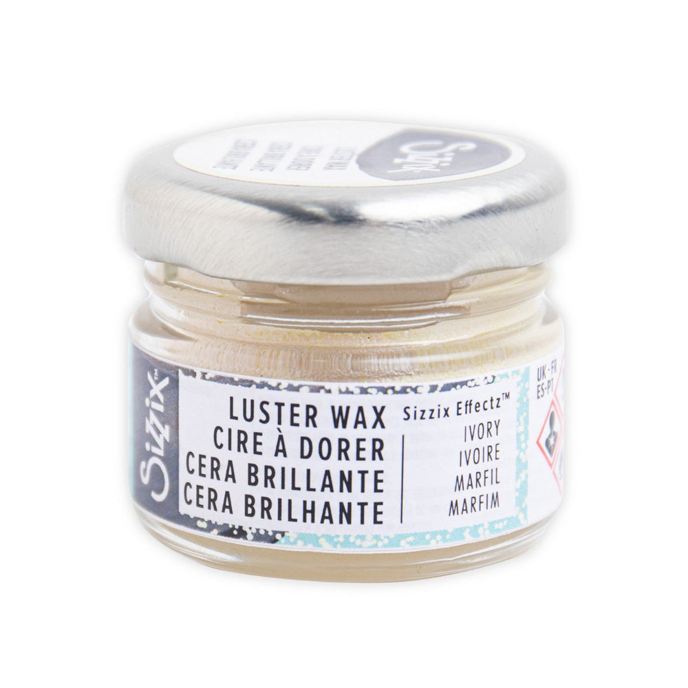Sizzix • effectz lustre wax ivory 20ml