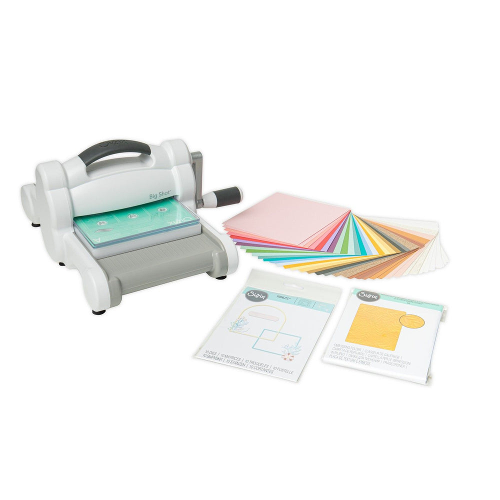 Sizzix • big shot a5 starter kit white gray