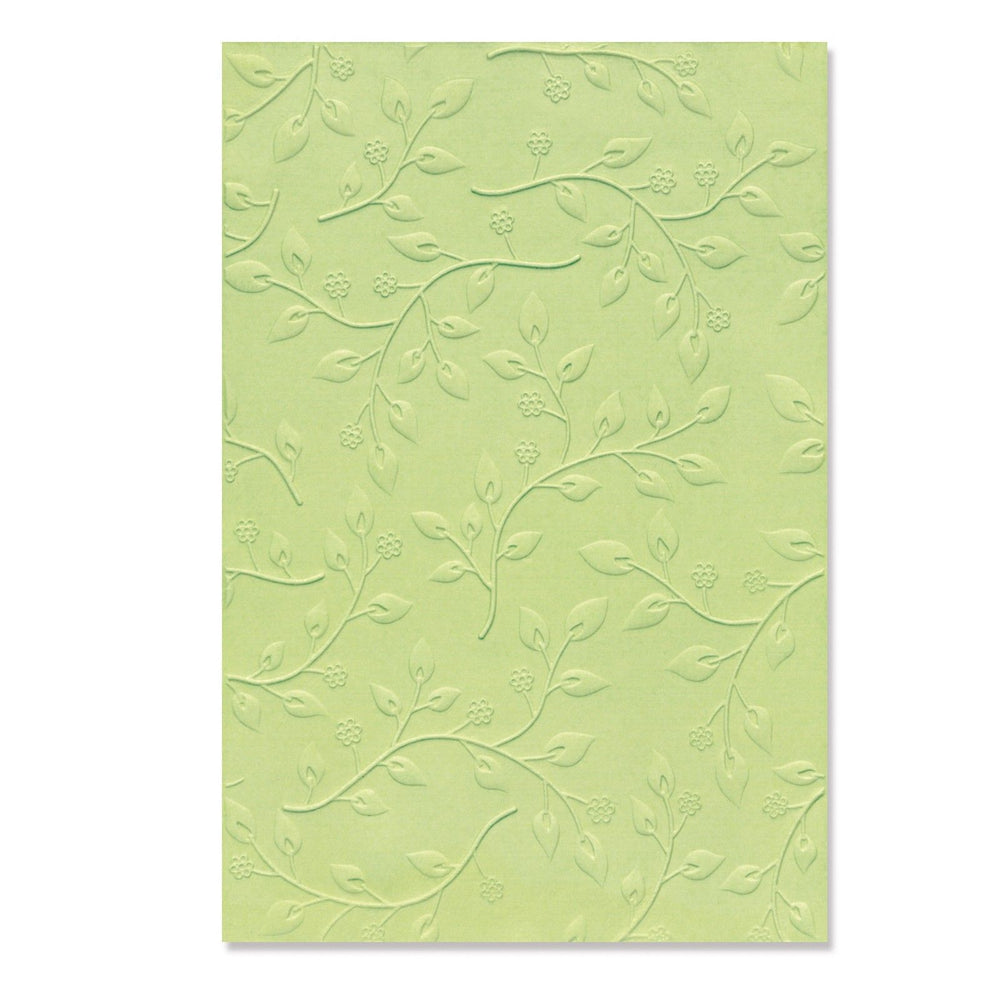 Sizzix • 3-d textured impressions embossing folder summer foliage by