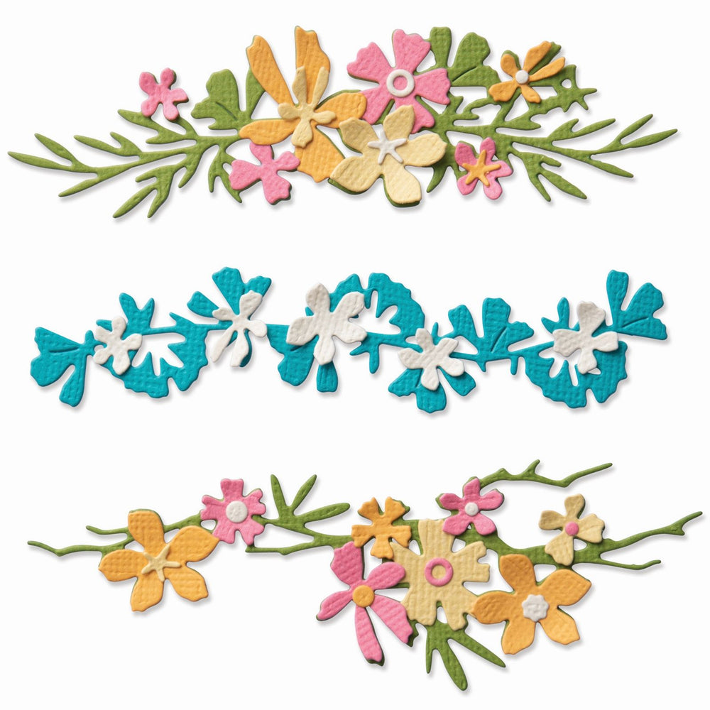 Sizzix • thinlits die set woodland borders 7pcs