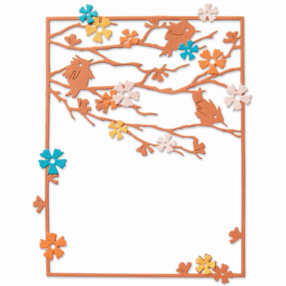 Sizzix • thinlits die set woodland cardfront 2pcs