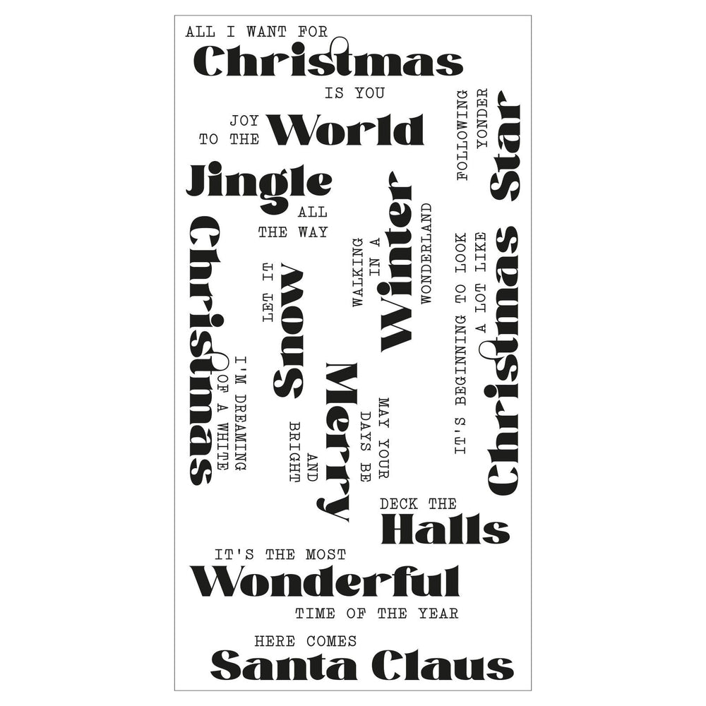 Sizzix • clear stamps seasonal vibes #2