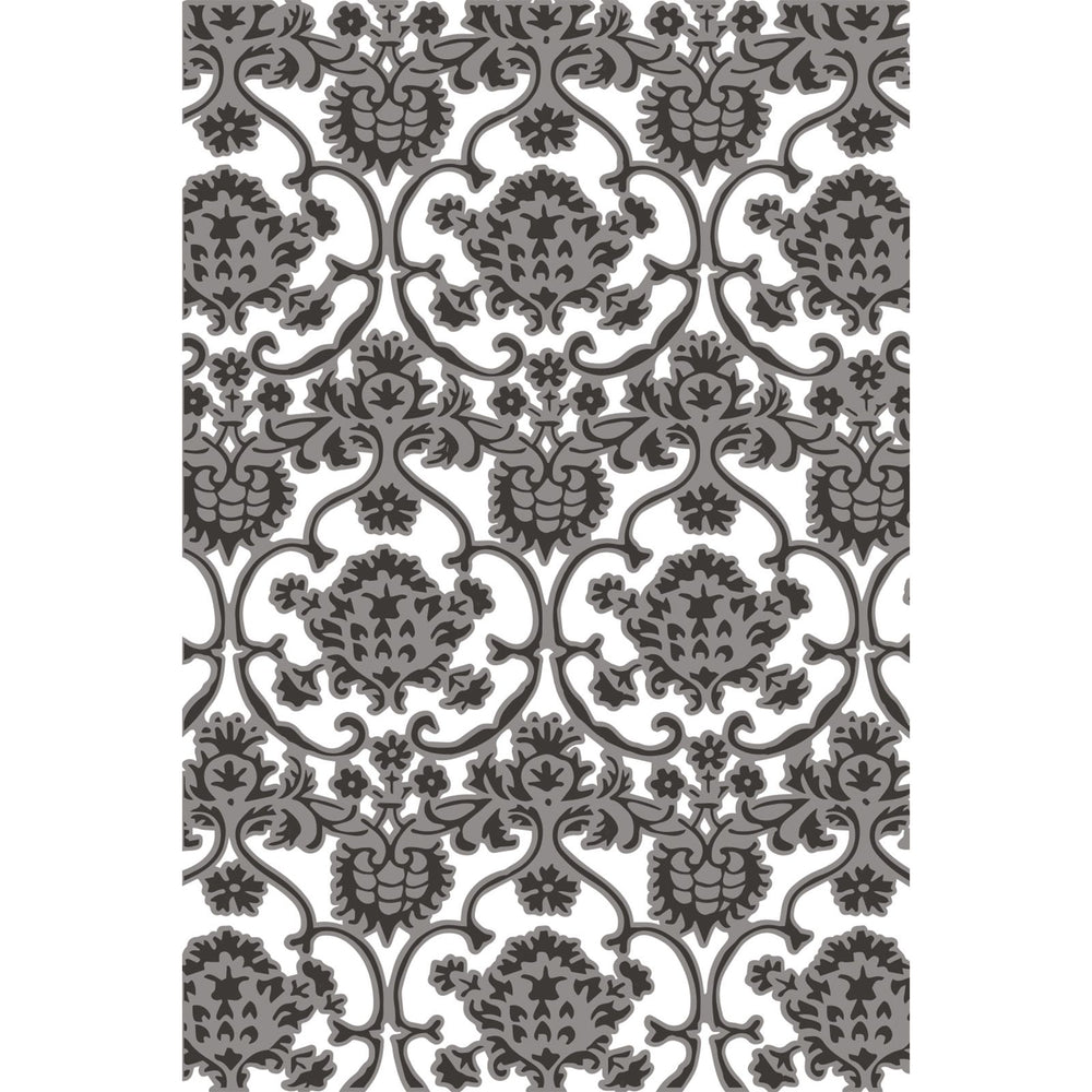 Sizzix • tim holtz multi-level texture fades fades embossing folder tapestry