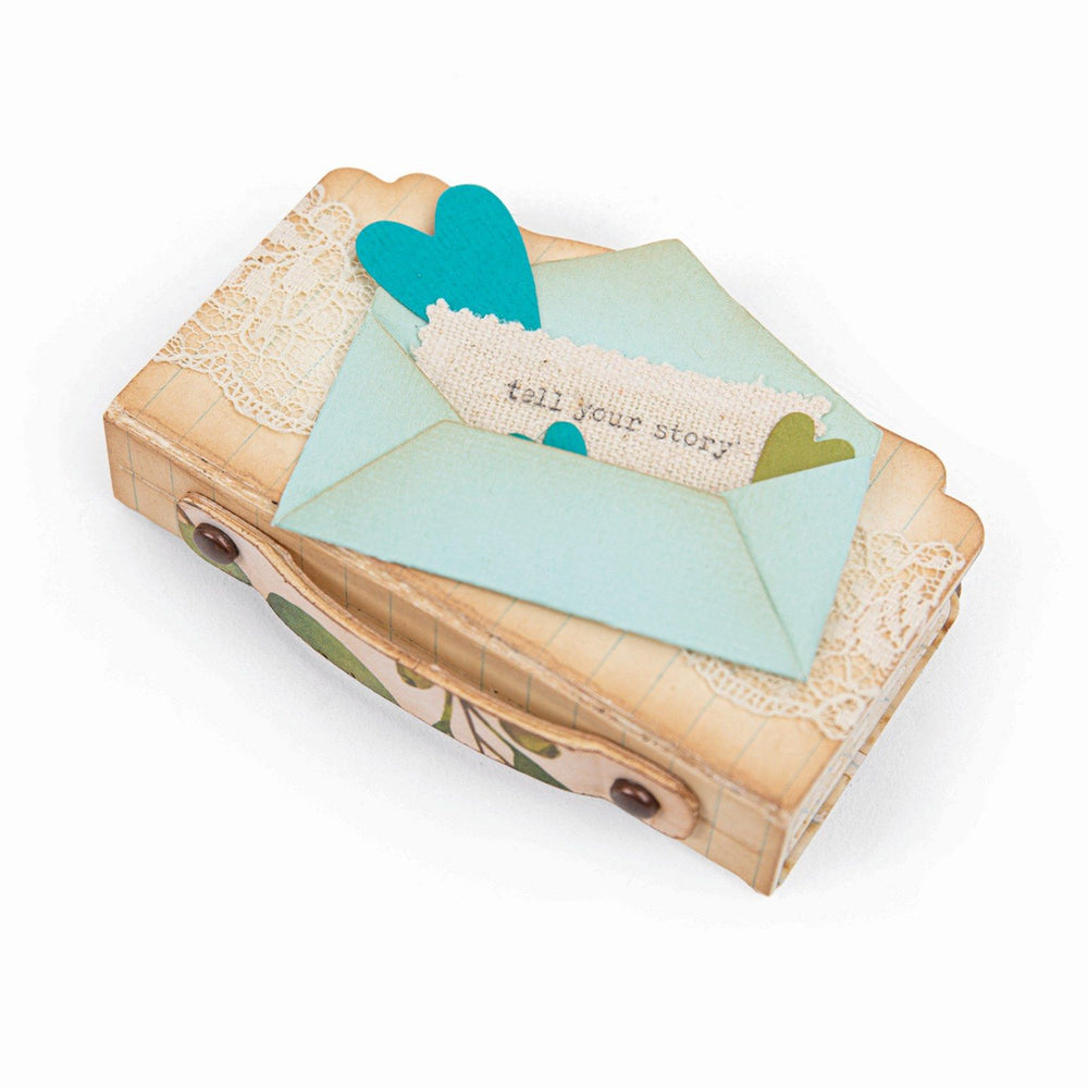 Sizzix • scoreboards die mini book