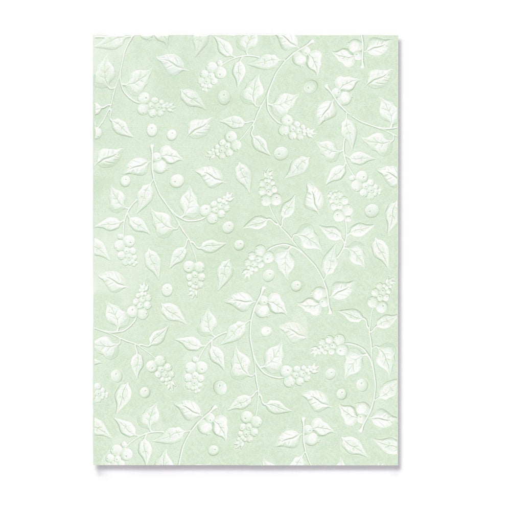 Sizzix • 3d textured impressions embossing folder snowberry a5