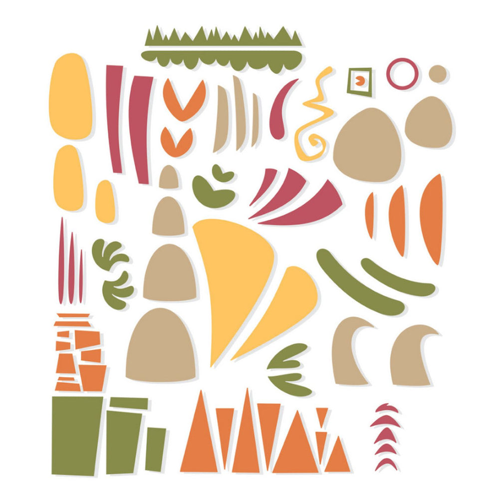 Sizzix • thinlits die set infinite doodles #1