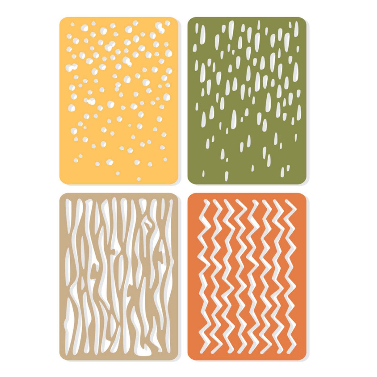 Sizzix • thinlits die set infinite doodles #2