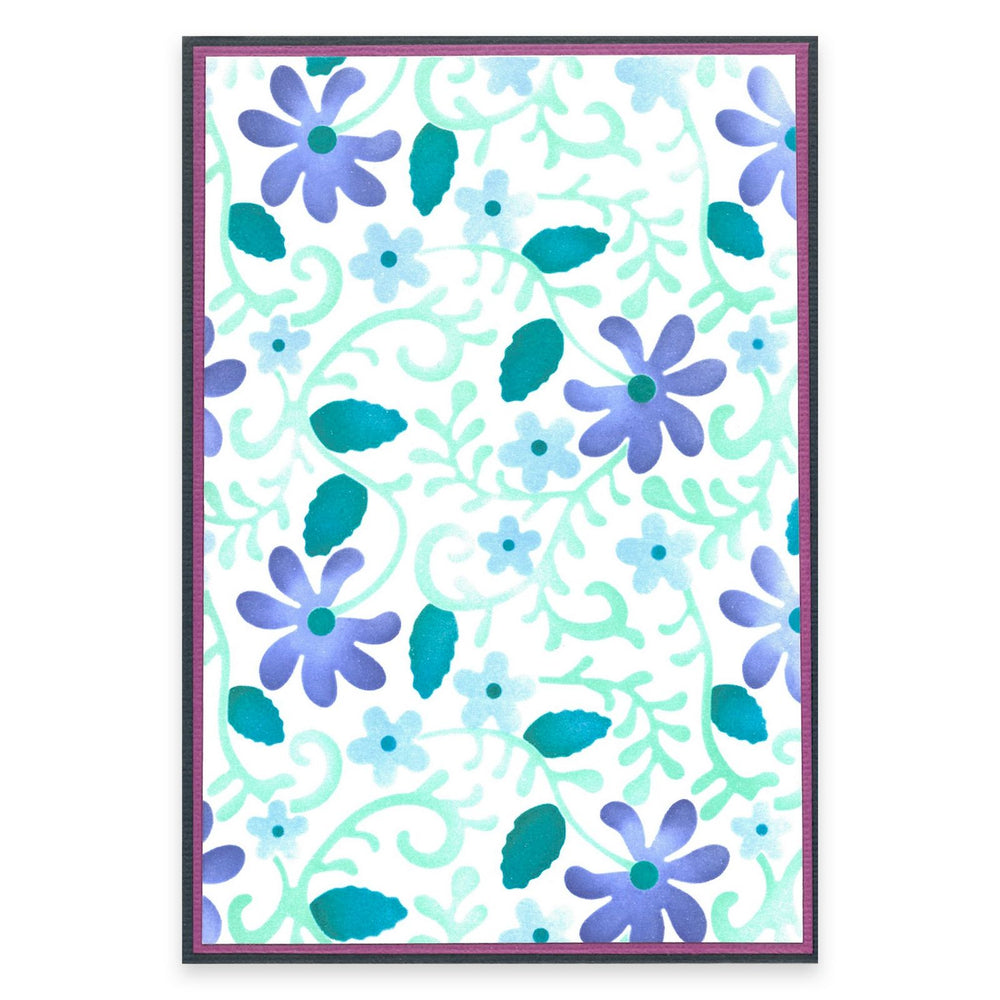 Sizzix • layered stencils a6 lacey 4pcs