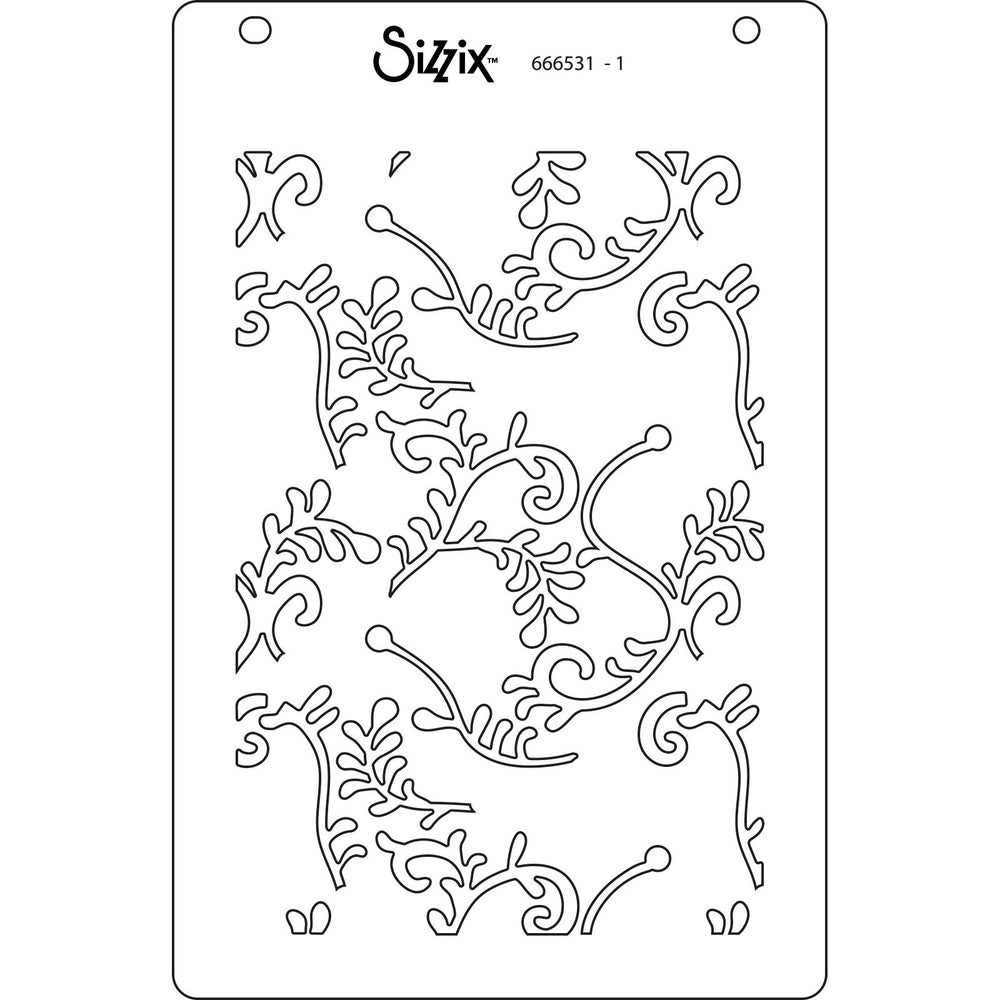 Sizzix • layered stencils a6 lacey 4pcs